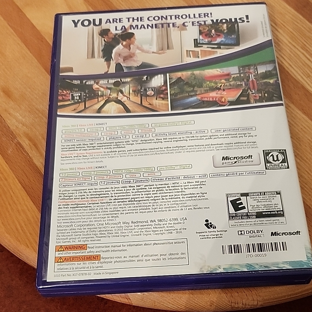 360 Kinect Adventures Game - Picture 2 of 3